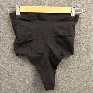 SKIMS Kim Kardashian Sculpting High Waist Thong Onyx 4X / 5X SH-HWT-0119 NWOT